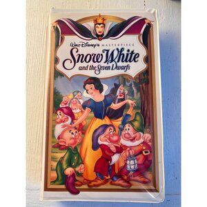 Walt Disney Masterpiece Snow White & The Seven Dwarfs VHS 1994 Classic Movie